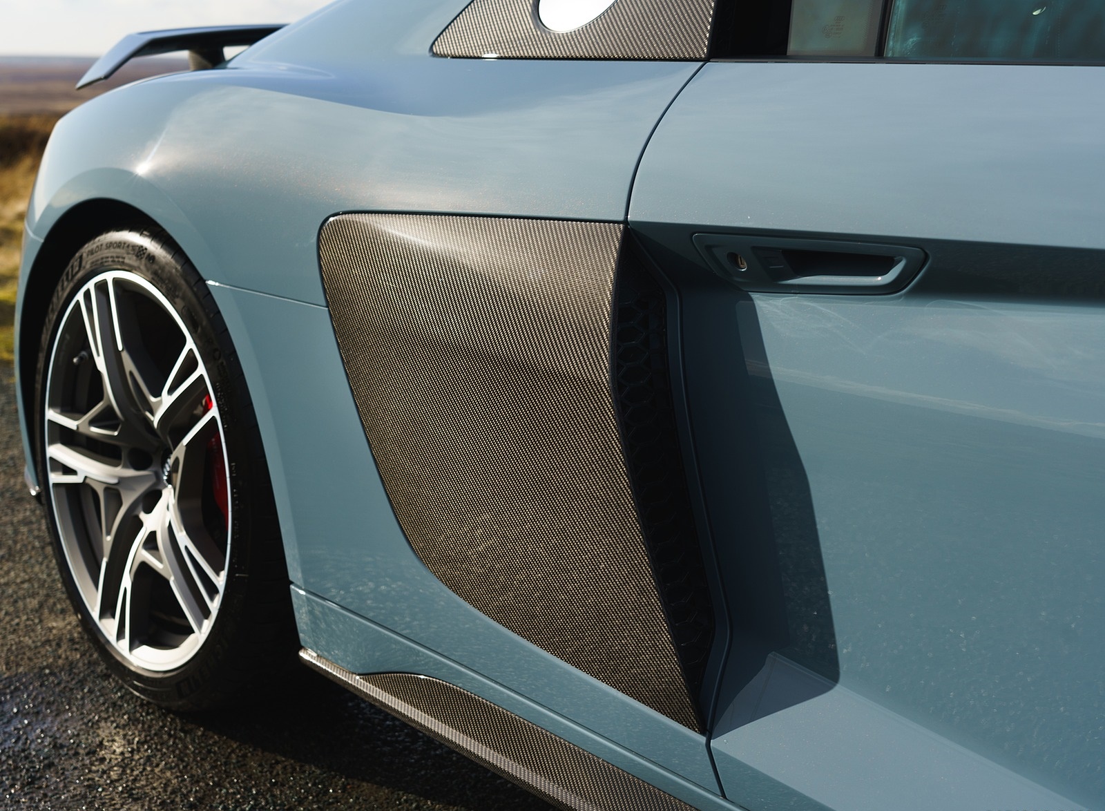 2019 Audi R8 V10 Coupe Performance quattro (UK-Spec) Side Vent Wallpapers #148 of 199