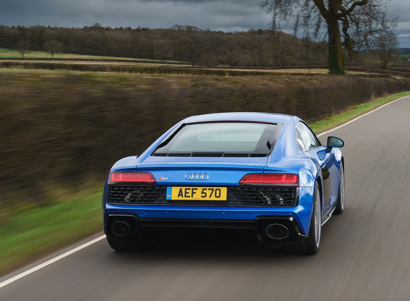 2019 Audi R8 V10 Coupe quattro (UK-Spec) Rear Wallpapers #21 of 199