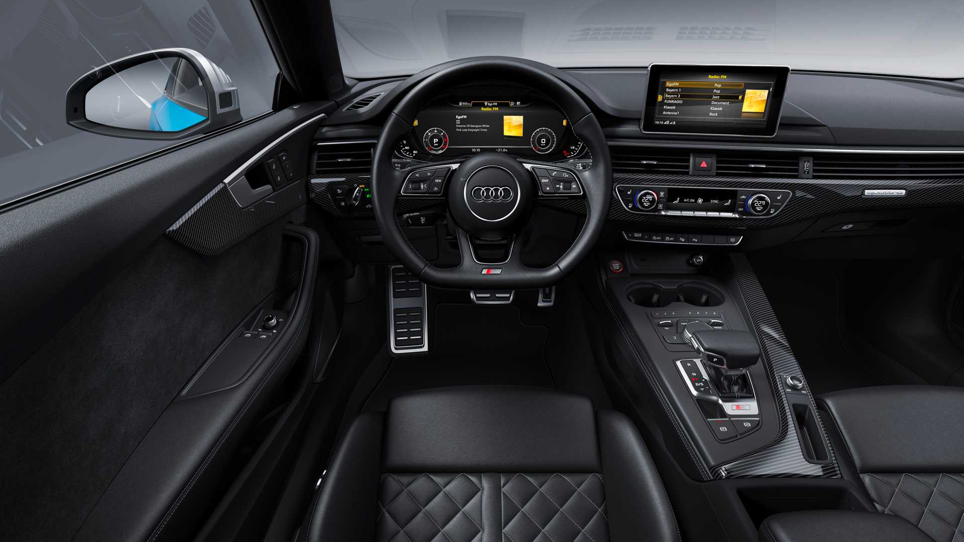 2019 Audi S5 Coupé TDI Interior Cockpit Wallpapers #16 of 17