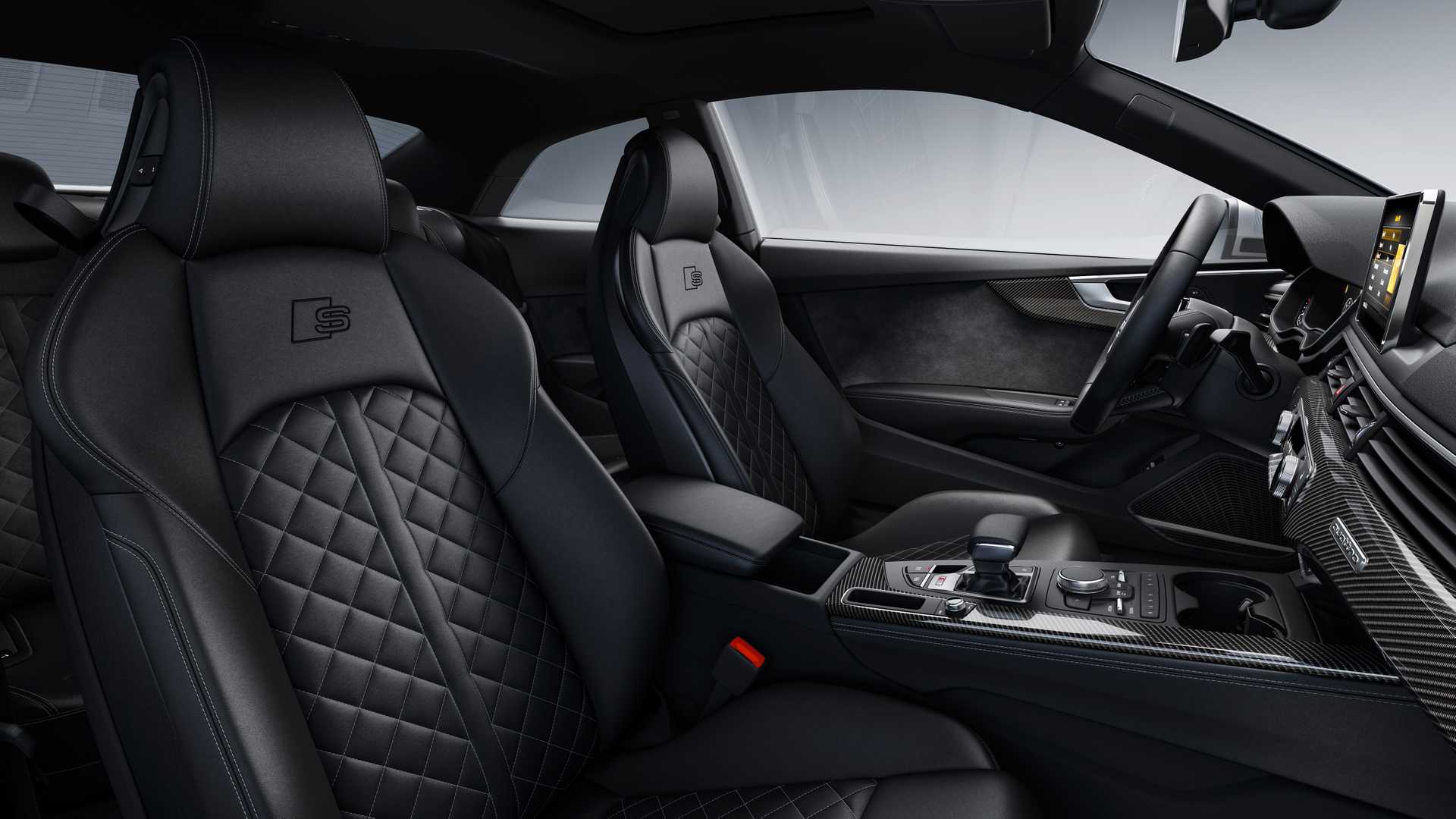2019 Audi S5 Coupé TDI Interior Front Seats Wallpapers #15 of 17