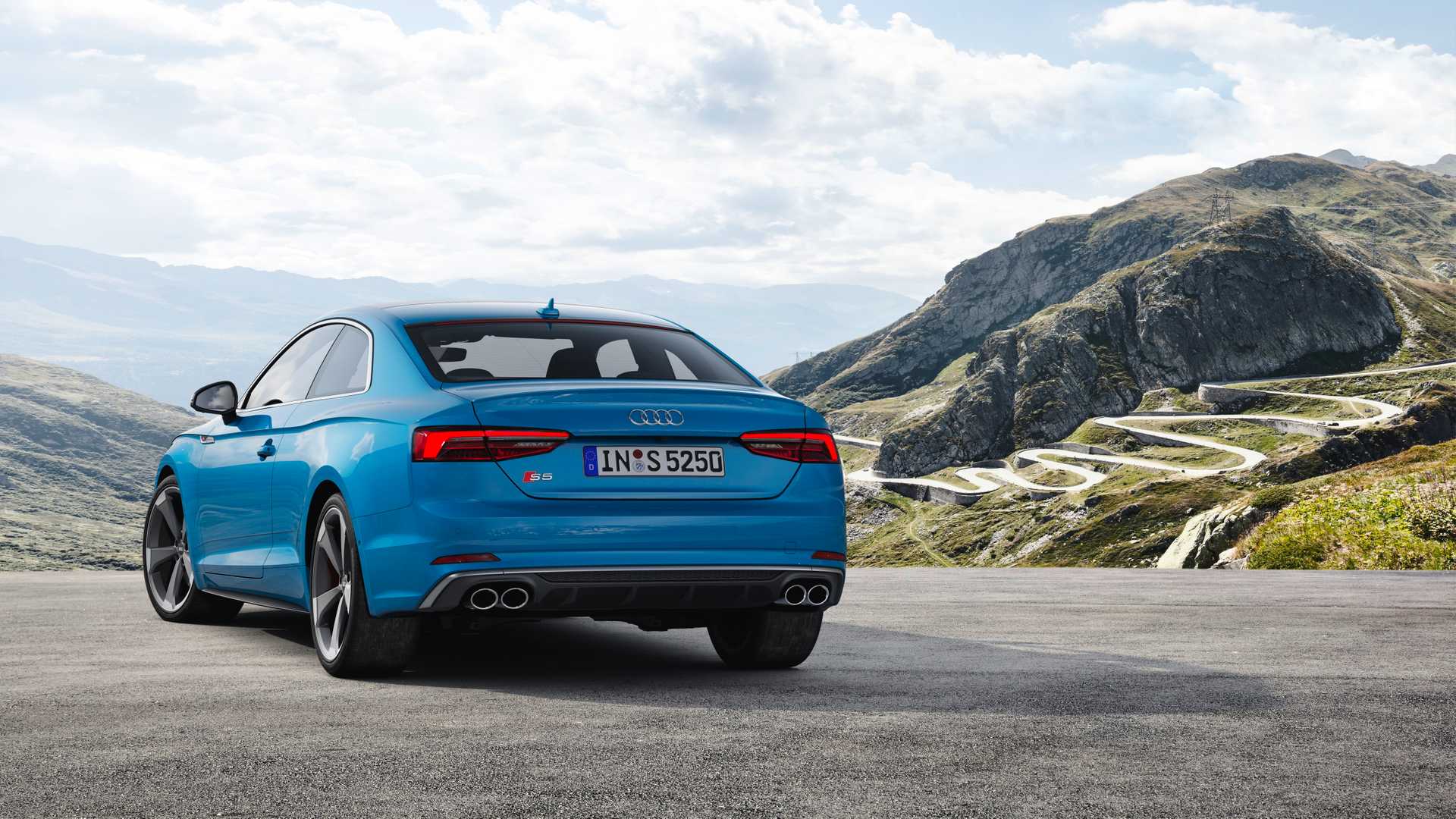 2019 Audi S5 Coupé TDI Rear Wallpapers (10)