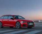 2019 Audi S6 Avant TDI (Color: Tango Red) Front Three-Quarter Wallpapers 150x120