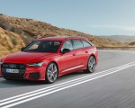 2019 Audi S6 Avant TDI (Color: Tango Red) Front Three-Quarter Wallpapers 150x120