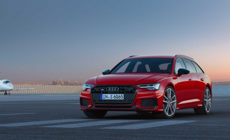 2019 Audi S6 Avant TDI (Color: Tango Red) Front Three-Quarter Wallpapers 450x275 (10)