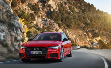 2019 Audi S6 Avant TDI (Color: Tango Red) Front Wallpapers 450x275 (3)