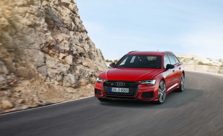 2019 Audi S6 Avant TDI (Color: Tango Red) Front Wallpapers 450x275 (4)