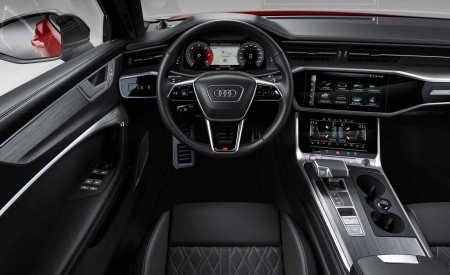 2019 Audi S6 Avant TDI (Color: Tango Red) Interior Cockpit Wallpapers 450x275 (19)