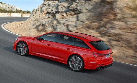 2019 Audi S6 Avant TDI (Color: Tango Red) Rear Three-Quarter Wallpapers 450x275 (5)