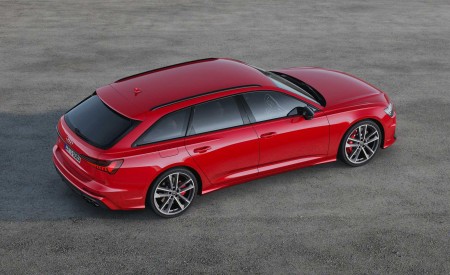 2019 Audi S6 Avant TDI (Color: Tango Red) Rear Three-Quarter Wallpapers 450x275 (13)