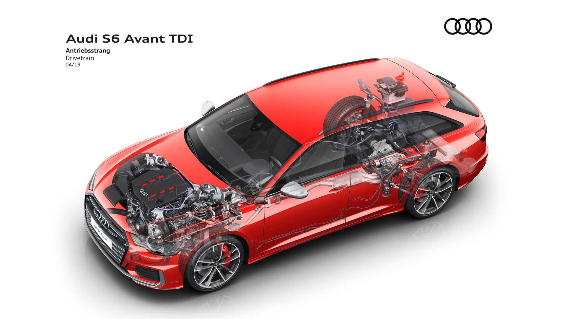 2019 Audi S6 Avant TDI Drivetrain Wallpapers #22 of 26
