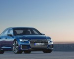 2019 Audi S6 Sedan TDI (Color: Navarra Blue) Front Three-Quarter Wallpapers 150x120 (4)