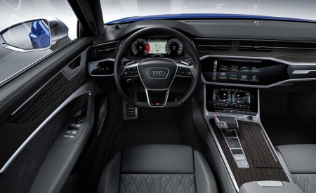 2019 Audi S6 Sedan TDI (Color: Navarra Blue) Interior Cockpit Wallpapers 450x275 (19)