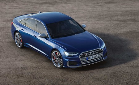 2019 Audi S6 Sedan TDI (Color: Navarra Blue) Top Wallpapers 450x275 (17)