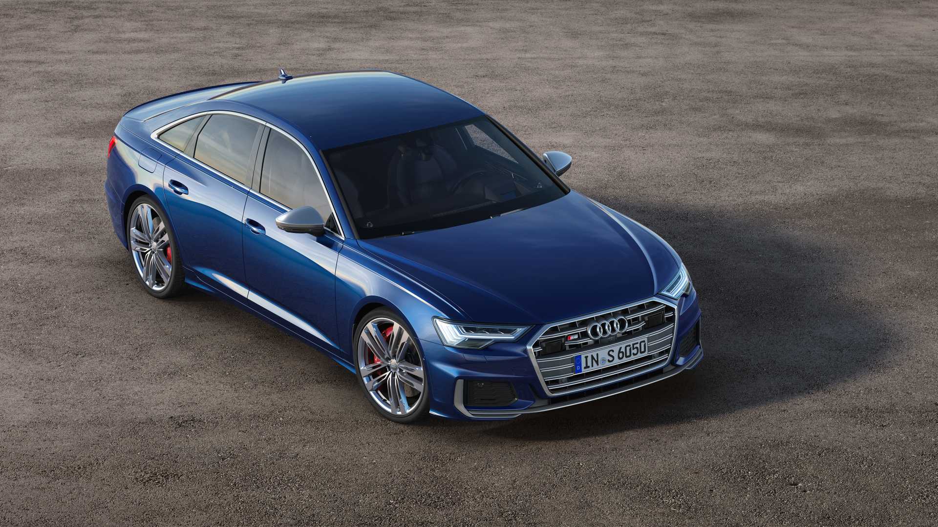 2019 Audi S6 Sedan TDI (Color: Navarra Blue) Top Wallpapers #17 of 25
