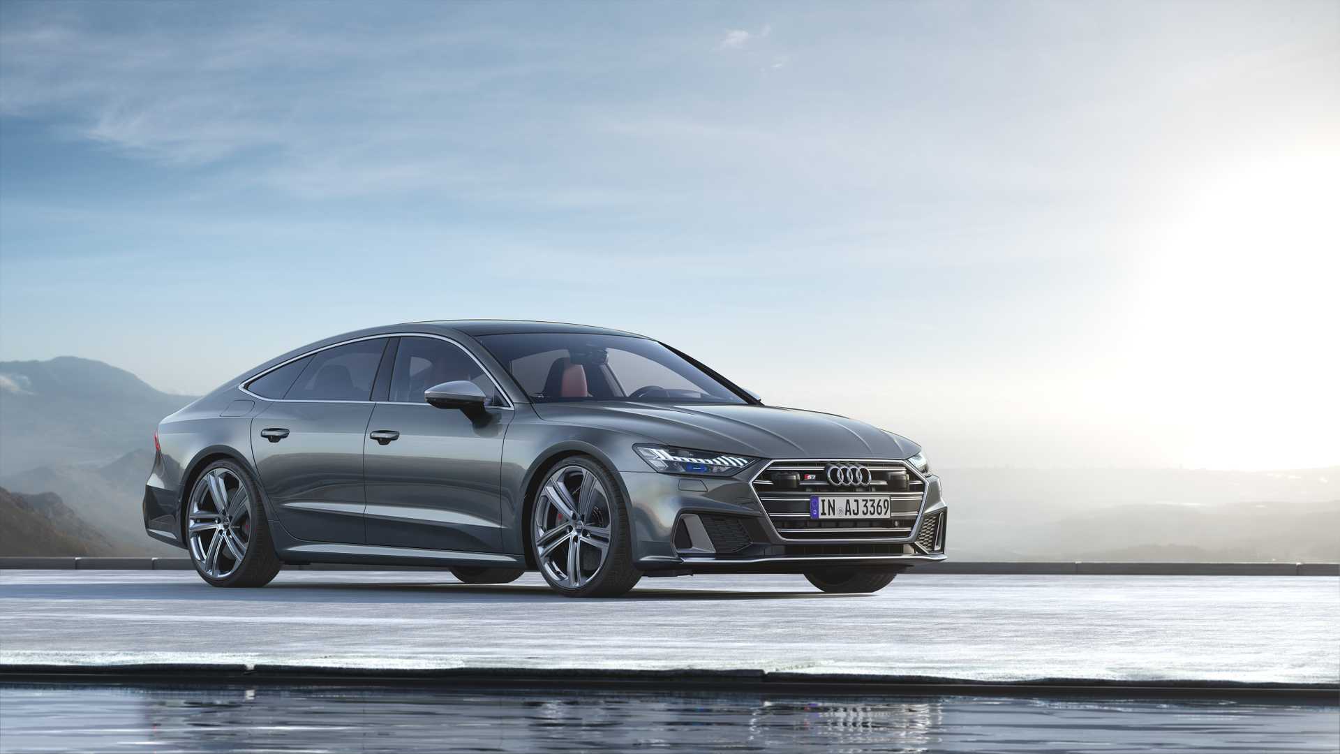 2019 Audi S7 Sportback TDI (Color: Daytona Grey) Front Three-Quarter Wallpapers (6)