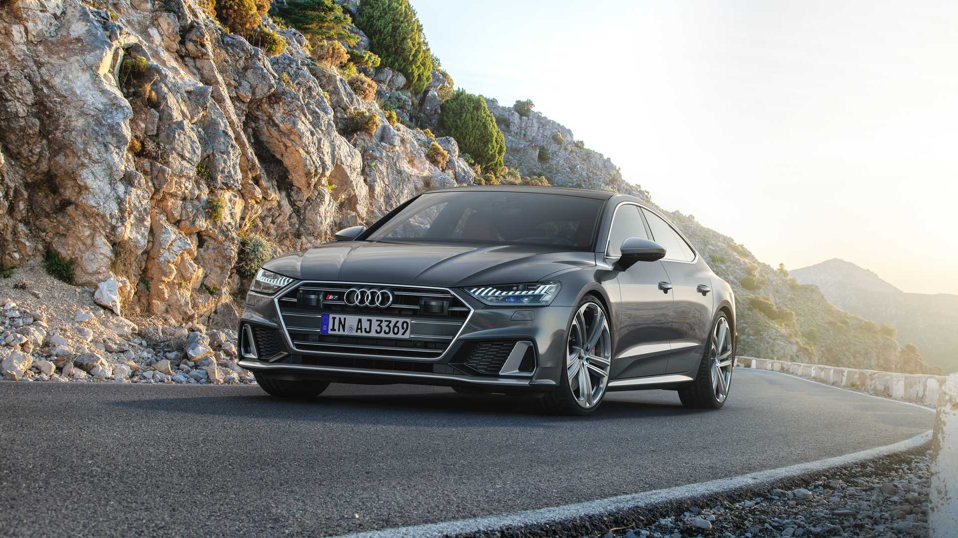 2019 Audi S7 Sportback TDI (Color: Daytona Grey) Front Wallpapers (7)