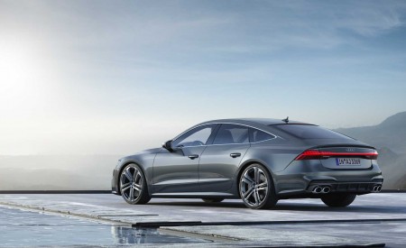 2019 Audi S7 Sportback TDI (Color: Daytona Grey) Rear Three-Quarter Wallpapers 450x275 (8)