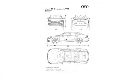 2019 Audi S7 Sportback TDI Dimensions Wallpapers 450x275 (23)