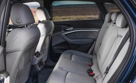 2019 Audi e-tron 55 (UK-Spec) Interior Rear Seats Wallpapers 450x275 (153)