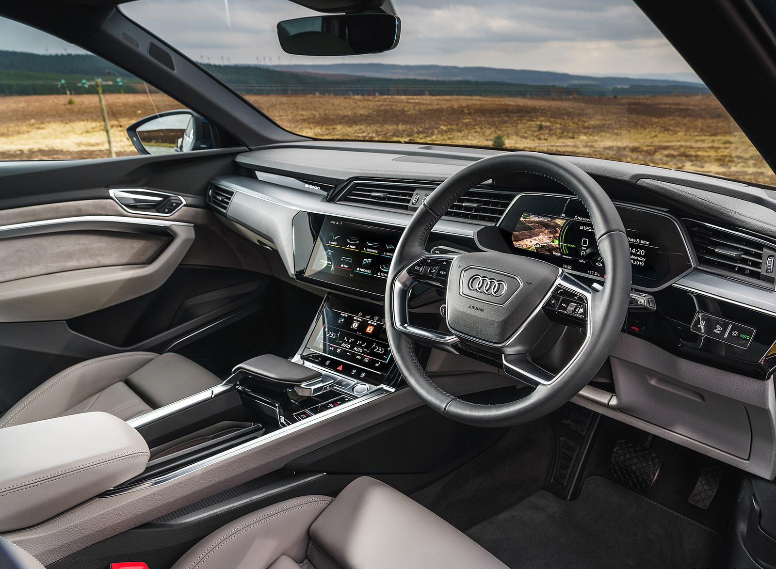 2019 Audi e-tron 55 (UK-Spec) Interior Wallpapers  #127 of 156