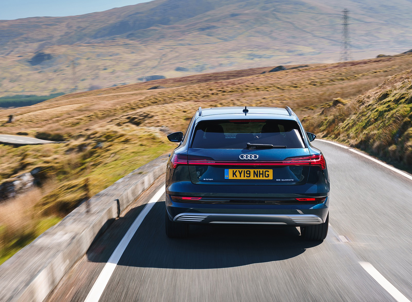 2019 Audi e-tron 55 (UK-Spec) Rear Wallpapers #20 of 156