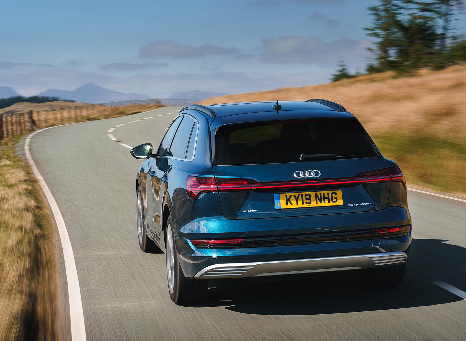 2019 Audi e-tron 55 (UK-Spec) Rear Wallpapers #5 of 156