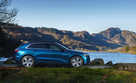 2019 Audi e-tron 55 (UK-Spec) Side Wallpapers 450x275 (64)