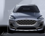 2019 Ford Kuga Design Sketch Wallpapers 150x120