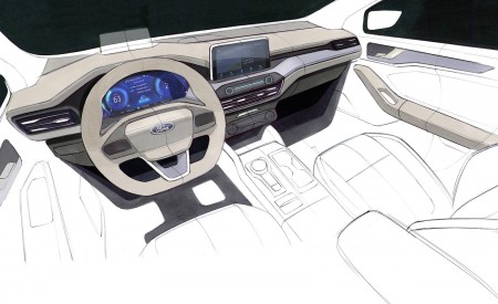 2019 Ford Kuga Design Sketch Wallpapers 450x275 (31)
