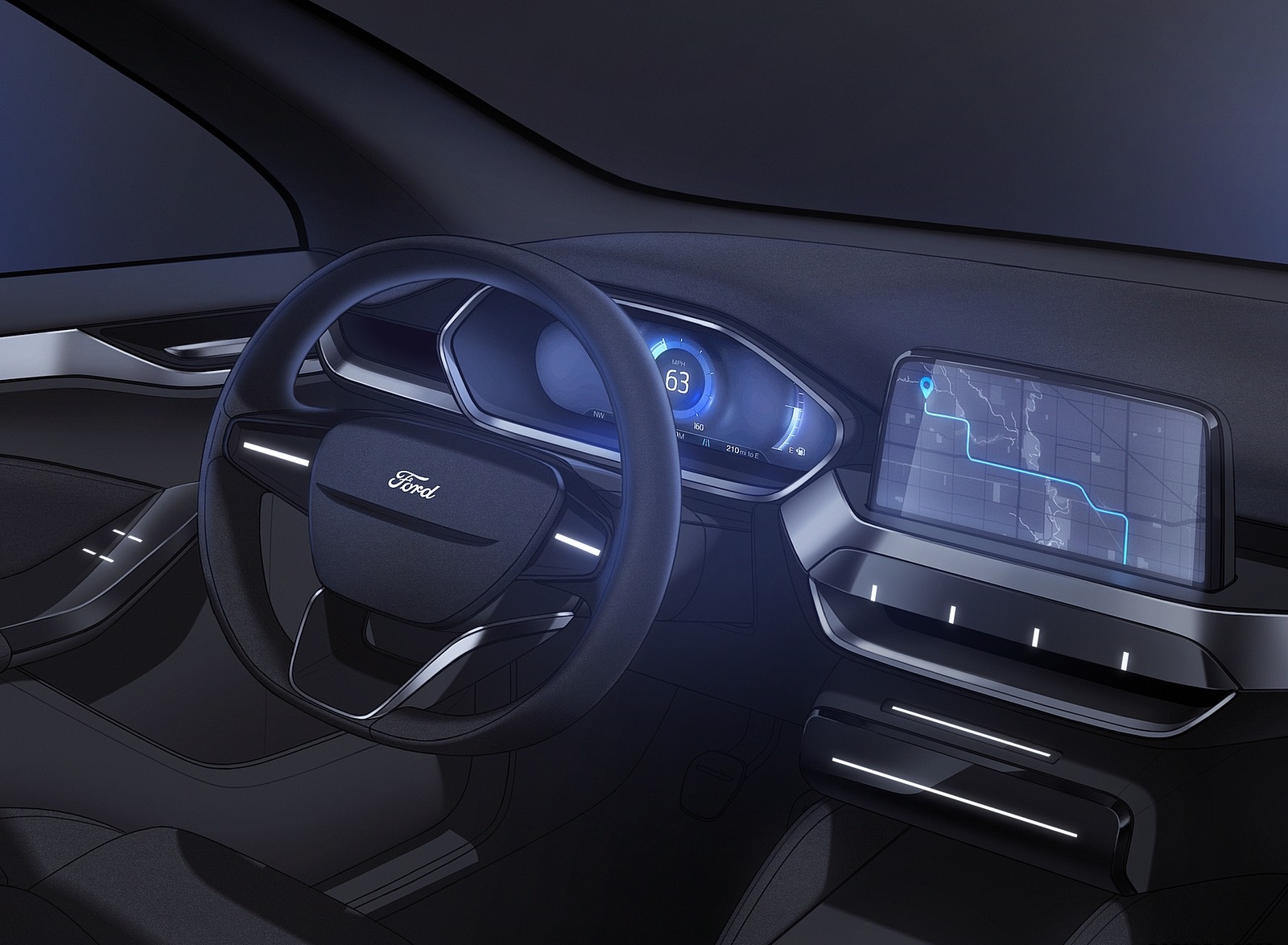 2019 Ford Kuga Design Sketch Wallpapers #28 of 33