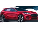 2019 Ford Kuga Design Sketch Wallpapers 150x120 (19)