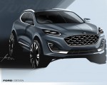 2019 Ford Kuga Design Sketch Wallpapers 150x120 (26)