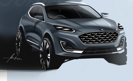 2019 Ford Kuga Design Sketch Wallpapers 450x275 (26)