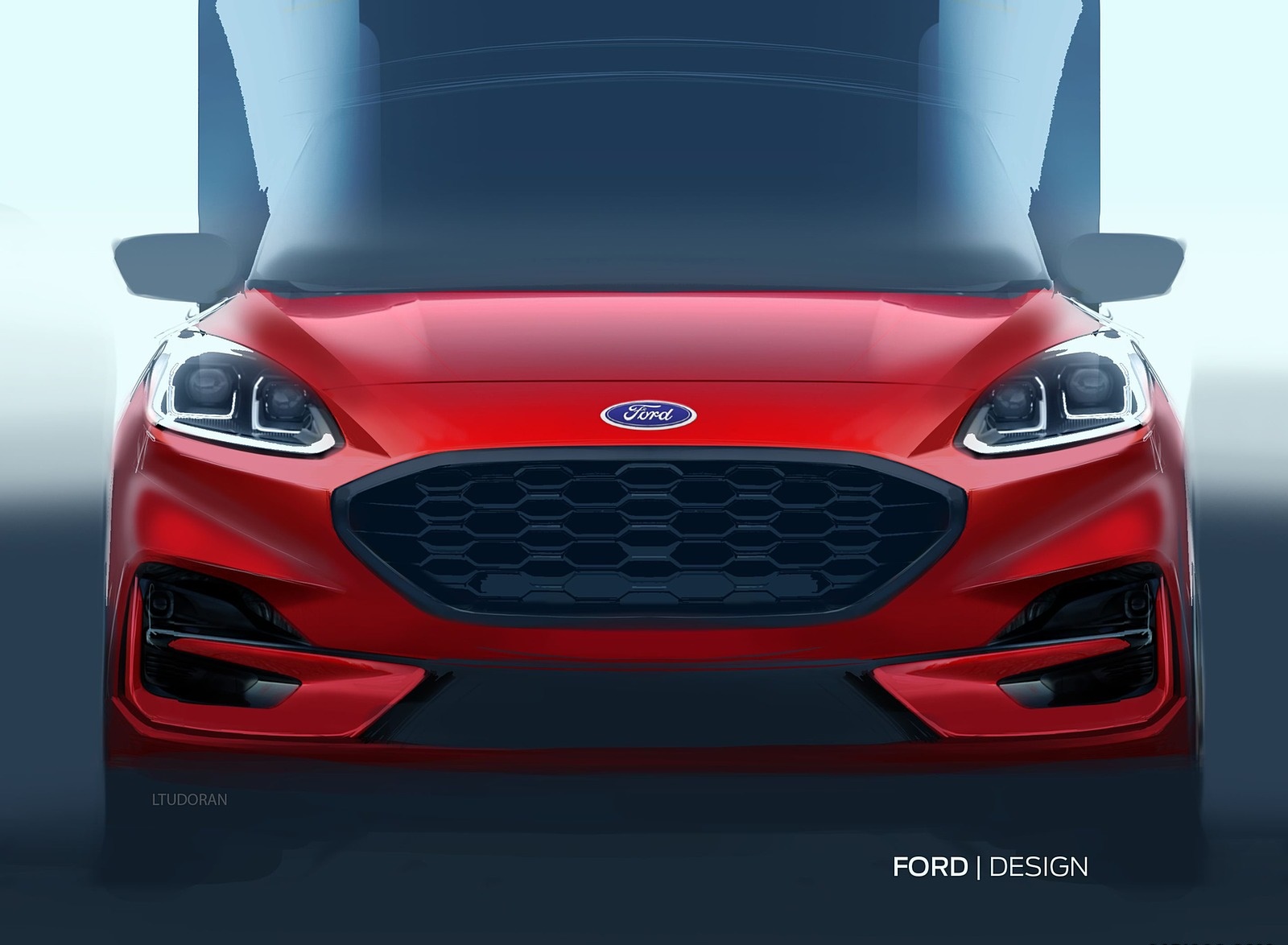 2019 Ford Kuga Design Sketch Wallpapers #18 of 33