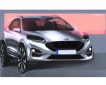 2019 Ford Kuga Design Sketch Wallpapers 150x120 (25)