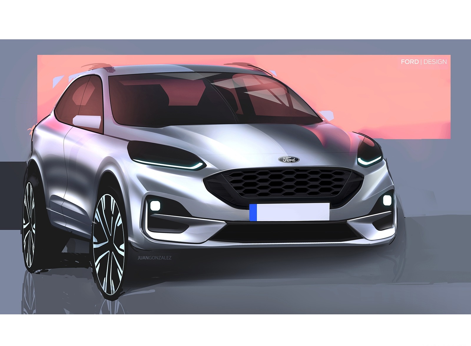 2019 Ford Kuga Design Sketch Wallpapers #25 of 33
