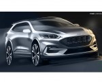 2019 Ford Kuga Design Sketch Wallpapers 150x120