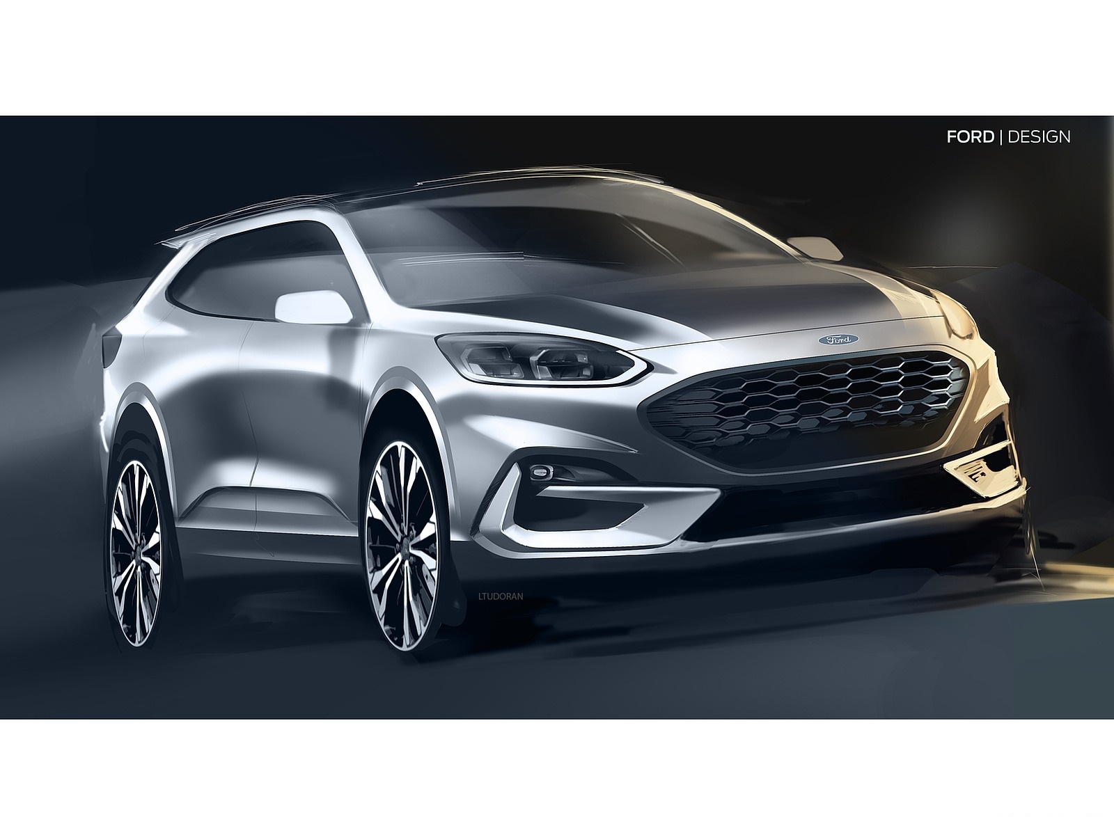 2019 Ford Kuga Design Sketch Wallpapers #17 of 33