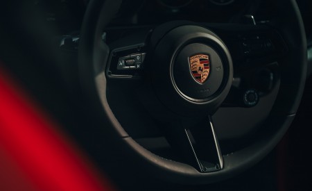 2019 Porsche 911 (992) Carrera S (UK-Spec) Interior Steering Wheel Wallpapers 450x275 (27)
