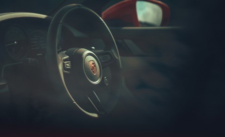 2019 Porsche 911 (992) Carrera S (UK-Spec) Interior Steering Wheel Wallpapers 450x275 (26)