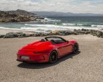 2019 Porsche 911 Speedster (Color: Guards Red) Rear Three-Quarter Wallpapers 150x120