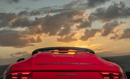 2019 Porsche 911 Speedster (Color: Guards Red) Tail Light Wallpapers 450x275 (29)