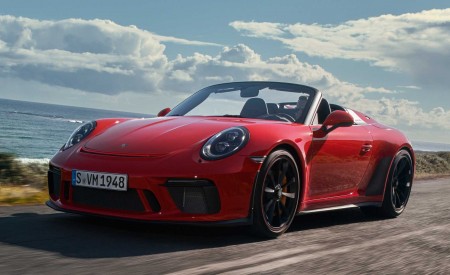 2019 Porsche 911 Speedster Front Three-Quarter Wallpapers 450x275 (80)