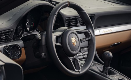 2019 Porsche 911 Speedster with Heritage Design Package Interior Detail Wallpapers 450x275 (64)