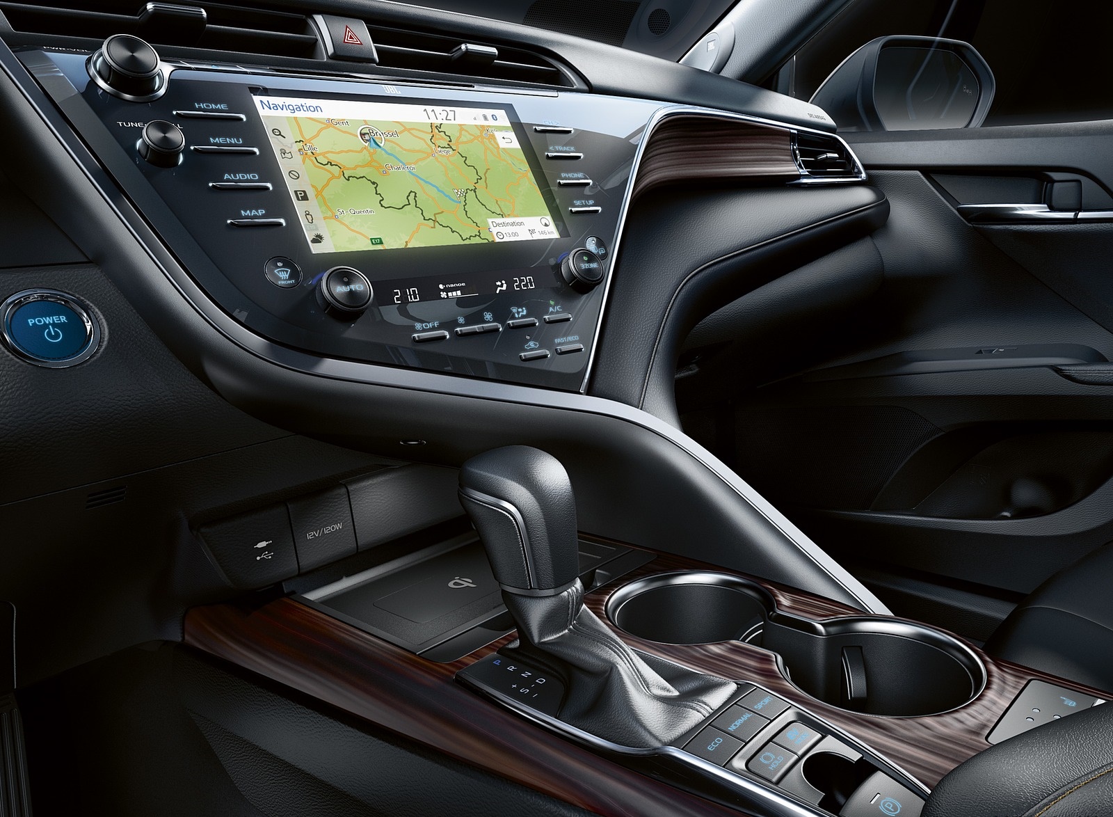 2019 Toyota Camry Hybrid (Euro-Spec) Central Console Wallpapers #88 of 92