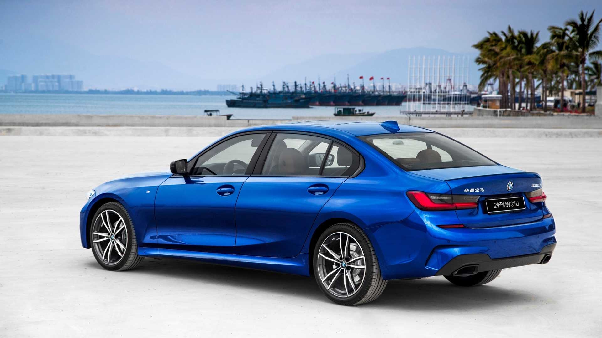 2020 BMW 3 Series Sedan Long Wheelbase Rear Three-Quarter Wallpapers (9)