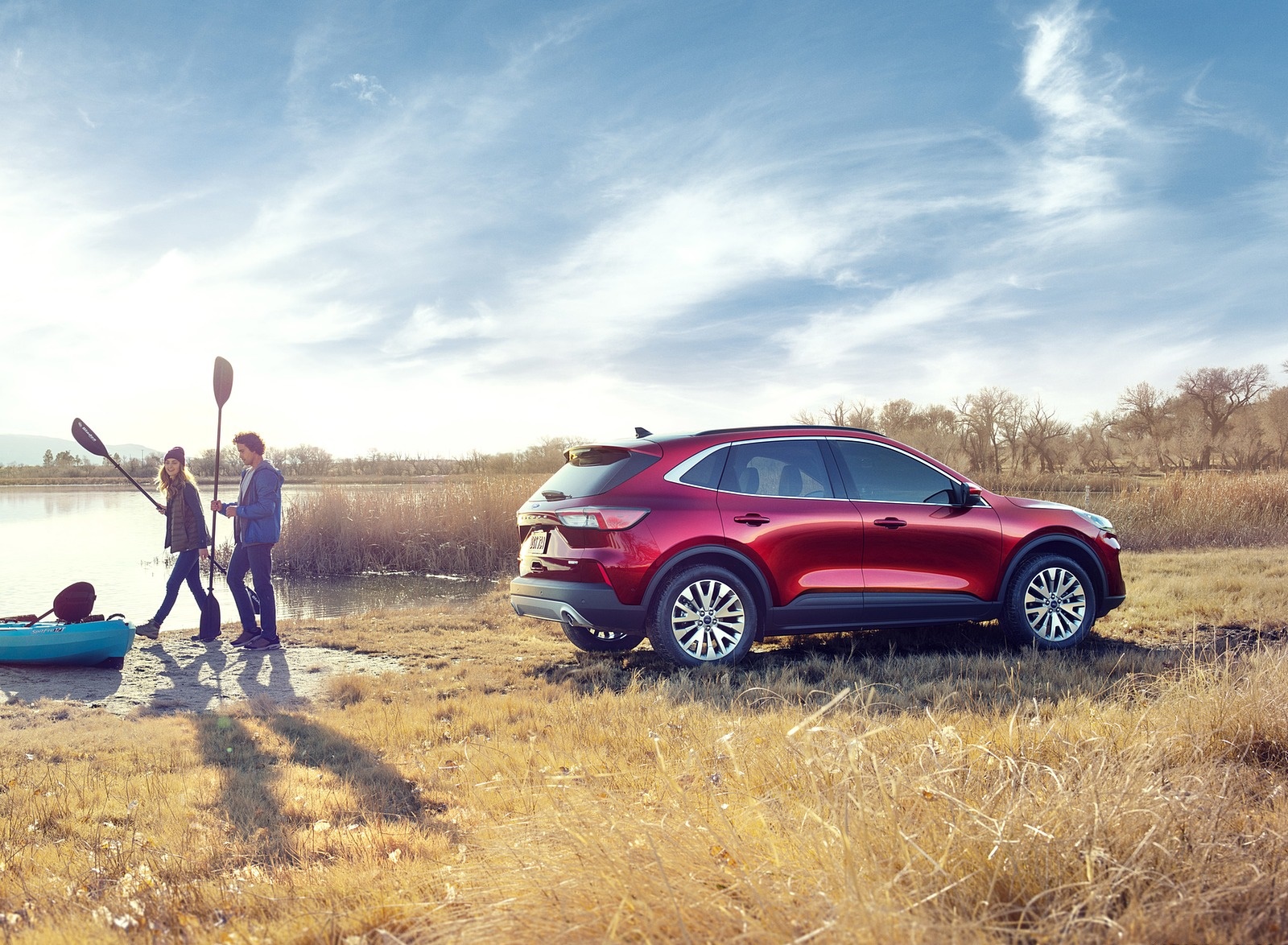 2020 Ford Escape Hybrid Side Wallpapers #12 of 25
