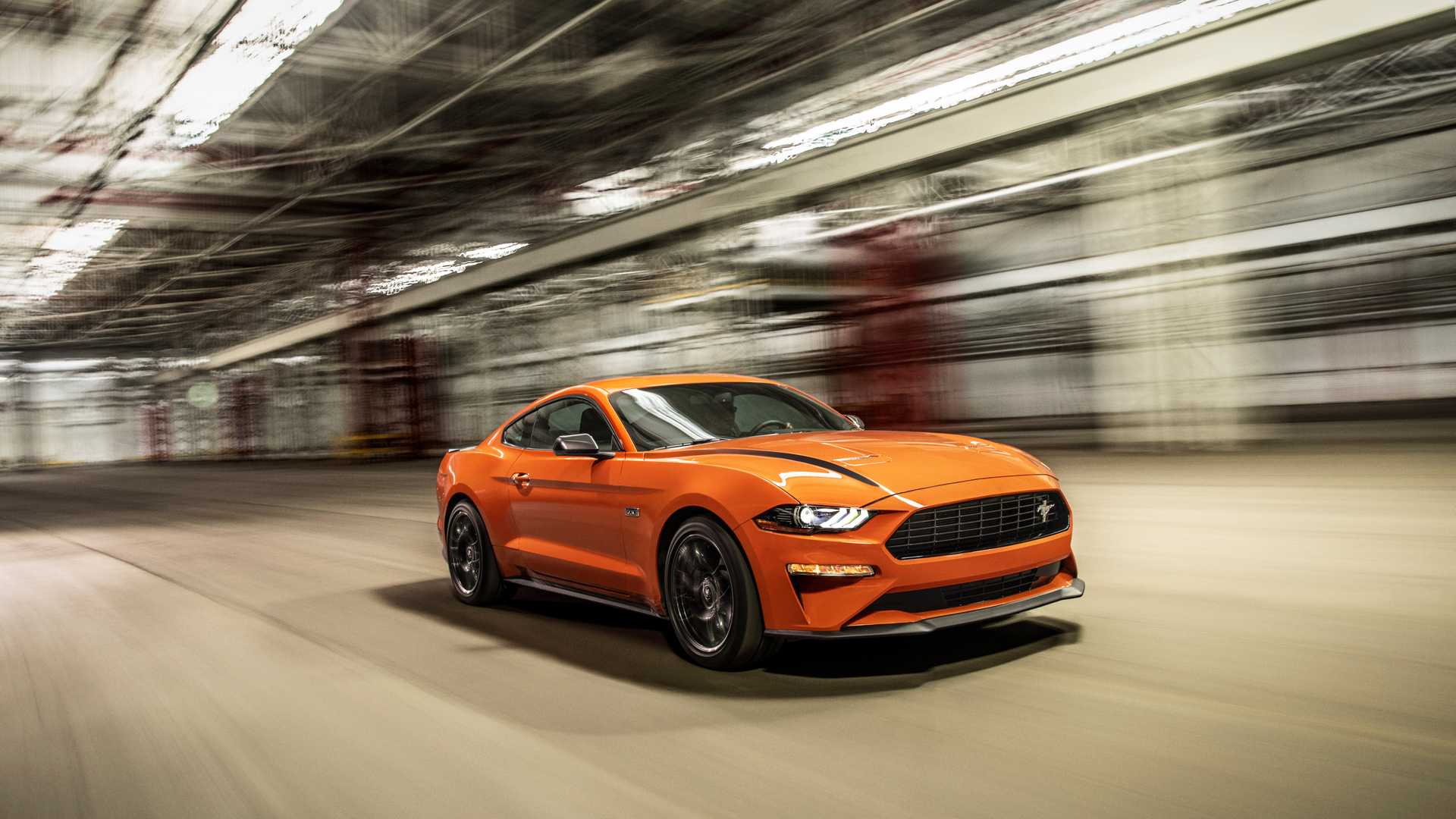 2020 Ford Mustang 2.3L High Performance Package Front Three-Quarter Wallpapers (1). Download Wallpaper