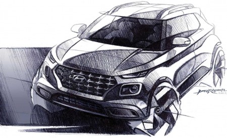 2020 Hyundai Venue Design Sketch Wallpapers 450x275 (26)