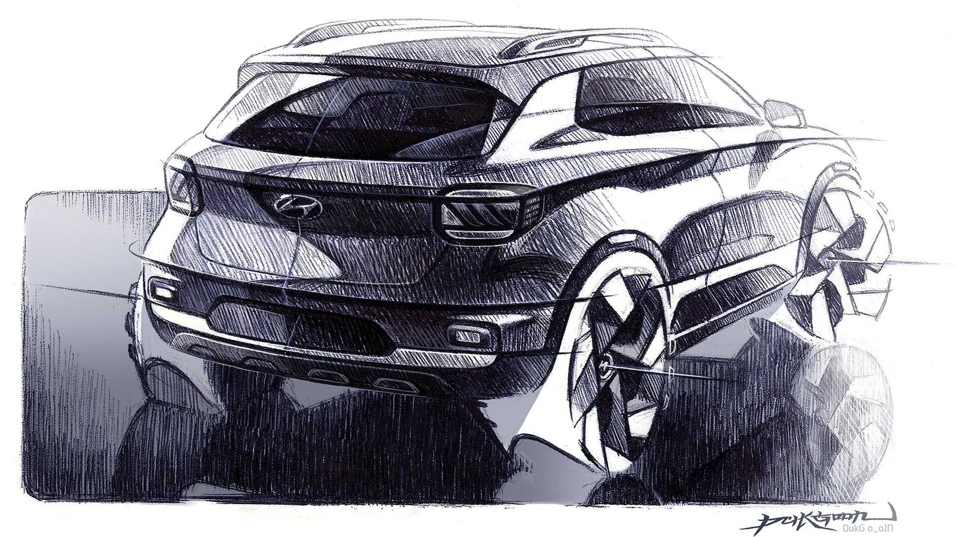 2020 Hyundai Venue Design Sketch Wallpapers #29 of 32